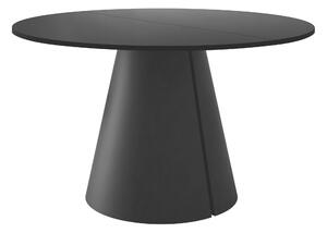 Asztal Oswego 165, 76cm, Fekete