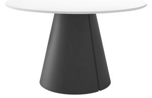 Asztal Oswego 167, 76cm, Fekete, Fehér