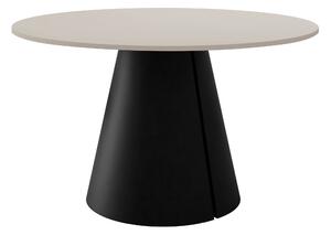 Asztal Oswego 167, 76cm, Fekete, Kasmír