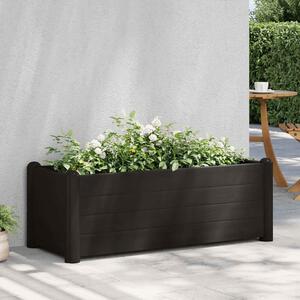 Antracitszürke kerti PP magaságyás 100 x 43 x 35 cm