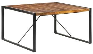 VidaXL Étkezőasztal - Tömör Fa - 140x140 cm