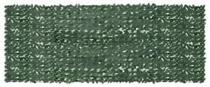 Sötétzöld leveles erkélyparaván 400 x 150 cm