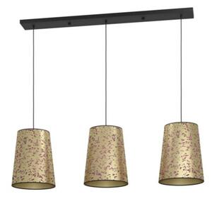 EGLO , 390293 , CASTUERA , függeszték , E27 , 3X25W , IP20 , aranyszín, pink
