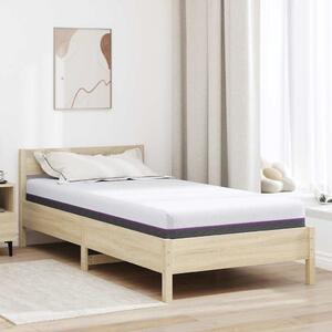 Memóriahabos matracok Közepes 90 x 190 cm 16 cm Fehér és Szürke