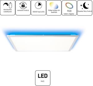 Alissa - Szabályozható LED mennyezeti lámpa; 3300lm; m:60x60cm - Brilliant-G97022/58