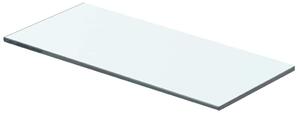 Átlátszó üvegpolc panel 40x12 cm