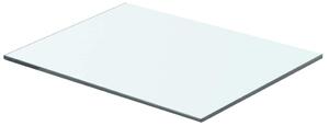 40x25 cm átlátszó panel üvegpolc