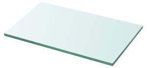 30x15 cm átlátszó panel üvegpolc