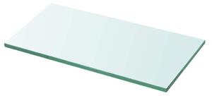 Átlátszó üvegpolc panel 30x12 cm