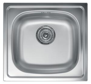 Metalac Quadró 90 egymedencés Inox Mosogatótálca