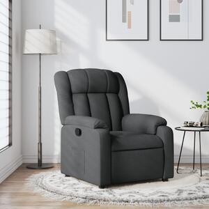 Sötétszürke szövet relaxfotel