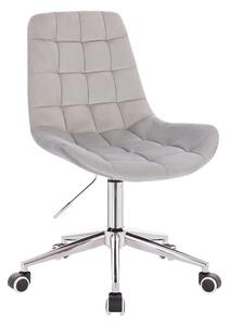 HR590K Acél modern velúr szék