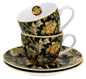Porcelán kávéscsésze szett - 110ml - William Morris: Chrysanthemum
