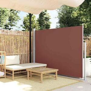 Veranda behúzható válaszfal 160 x 300 cm barna