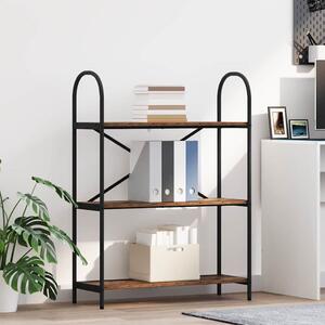 Könyvespolc 3 szintes 80 x 30 x 109 cm Szerelt fa Öreg fa