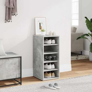 VidaX betonszürke szerelt fa cipősszekrény 31,5 x 35 x 70 cm