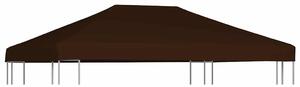 Barna pavilon tetőponyva 310 g/m² 3 x 4 m