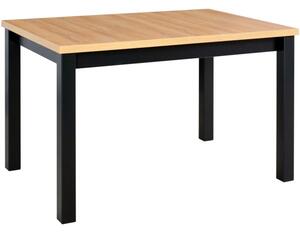 BUTORLINE Asztal MAX 5 80x120/150 grandson tölgy laminált / fekete