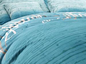 BLUE DREAM türkiz pamut ágyneműhuzat Ágyneműhuzat mérete: 70 x 90 cm | 140 x 200 cm