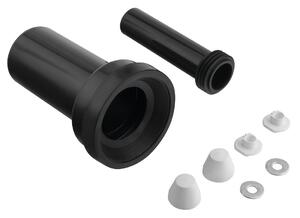 Bruckner Bruckner, WC csatlakozás készlet - egyenes 250 mm, csatlakozó rész 180 mm, 159.322.0