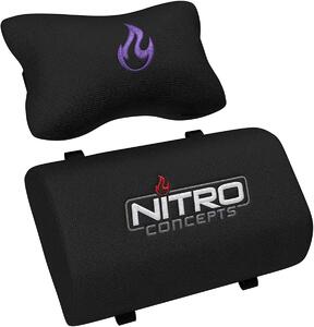 Nitro Concepts S300 Nebula max. 135kg fekete-lila gamer szék