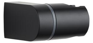Invena Trend, falra szerelhető 1 pontos zuhanyfej rögzítés, fekete matt, INV-AU-00-P04-M