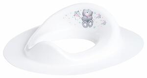 BISK Erga 4 KIDS, gyerek WC-ülőke Bear, fehér, ERG-08322