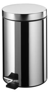 BISK Erga Basic, kerek szemetes 3l, króm, ERG-02479