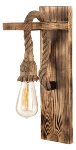 Natúr színű fali lámpa Woody – Squid Lighting