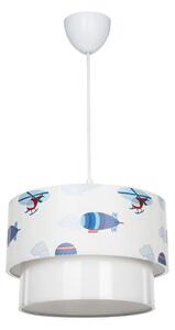 Fehér-kék gyerek lámpa – Squid Lighting
