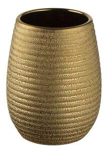 BISK Erga Gold, álló fogkefe pohár, arany szerkezetű, ERG-06303