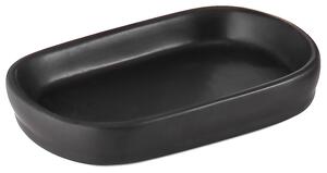 BISK Erga Nero, szappantartó, fekete matt, ERG-08138