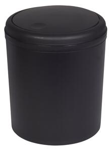 BISK Erga tartozékok, szemetes 5l-es álló, fekete matt, ERG-08345