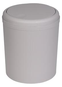 BISK Erga tartozékok, szemetes 5l-es álló, világosszürke, ERG-08347