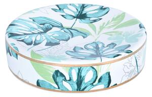 BISK Erga Samoa, álló kerámia szappantartó, fehér-multicolor, ERG-08202