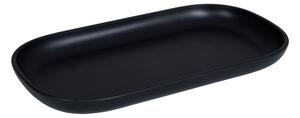 BISK Erga Zelda, állványos kozmetikai tál 173x93 mm, fekete matt, ERG-08289