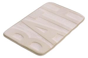 BISK Erga Basic, fürdőszoba szőnyeg 60x40 cm, 5-ös modell, bézs, ERG-07898