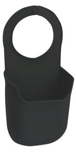 BISK Erga Basic, mosogató szilikon szivacstartó 100x4x195 mm, fekete, ERG-07866