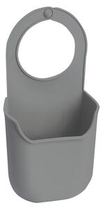 BISK Erga Basic, mosogató szilikon szivacstartó 100x4x195 mm, szürke, ERG-07881