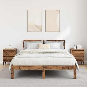 Éjjeliszekrény 2 pcs Régi fa 40 x 35 x 50 cm Faanyag