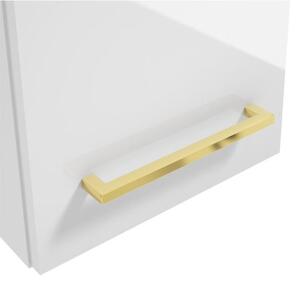 Erga kiegészítők, kétpontos bútorfogantyú 202 mm, arany fényes, ERG-190-H-00058