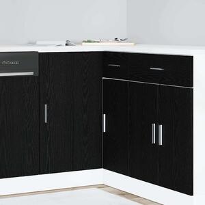 Konyha sarok alap szekrény Riga Musta tammi 86 x 46 x 81,5 cm