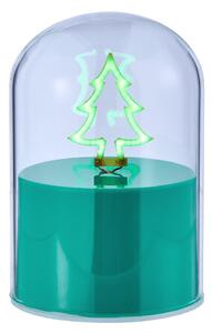 GLOW BALL neon lámpa 10 cm, fenyőfa