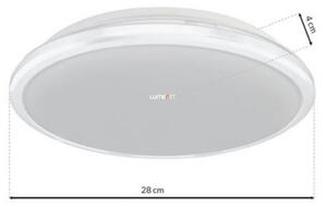 Milagro Terma fürdőszobai mennyezeti lámpa 28cm, fehér
