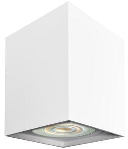 Milagro Bima szögletes mennyezeti spot lámpa, fehér, 1xGU10 foglalattal