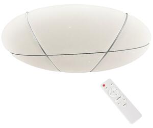 Milagro Bob szabályozható mennyezeti LED lámpa távirányítóval, 49 cm, fehér