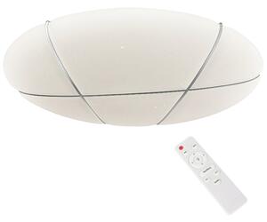 Milagro Bob szabályozható mennyezeti LED lámpa távirányítóval, 39 cm, fehér