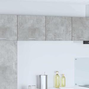 Függő szekrény Riga 2 pcs Beton szürke és fehér 50 x 31 x 40 cm