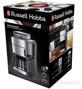 Russell Hobbs 25610-56 Filteres Kávéfőző Beépített Darálóval, Ezü