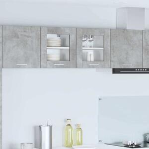 Függő szekrény Riga 2 pcs Beton Szürke 40 x 31 x 40 cm Faanyag